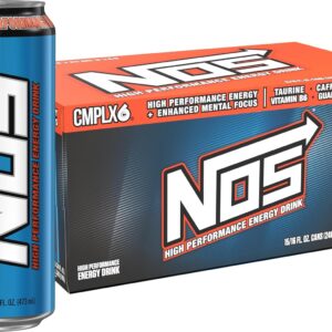 NOS Original: High Performance Energy Drink. 16 Fl oz (Pack of 15)